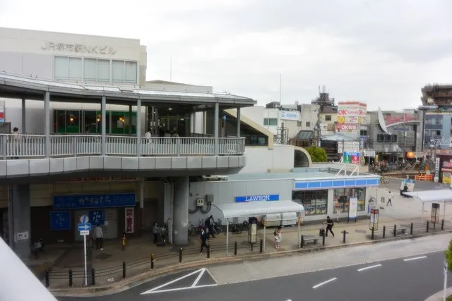 阪和線堺市駅バスロータリー
